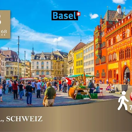 Explorer, Proche Basel, Voyage, Style & Confort Apartment *